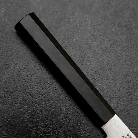 Petty VG-10 Damascus Ebony Handle 120mm-[Musashi]-[Japanese-Kitchen-Knives]