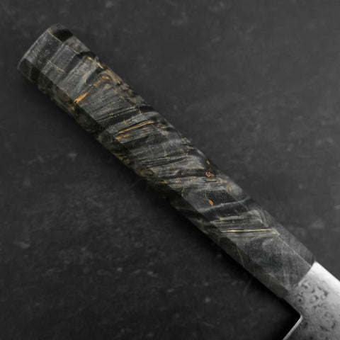 Petty VG-10 Damascus Gray Birch Handle 150mm-[Musashi]-[Japanese-Kitchen-Knives]