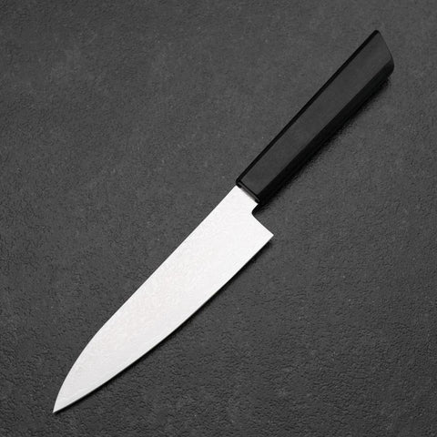 Petty VG-10 Damascus Pakka Handle 135mm-[Musashi]-[Japanese-Kitchen-Knives]