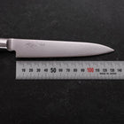 Petty VG-10 Damascus Western Black Round Handle 135mm-[Musashi]-[Japanese-Kitchen-Knives]