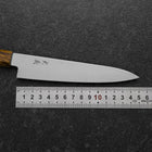 Petty VG-10 Damascus Yellow-Brown Birch Handle 150mm-[Musashi]-[Japanese-Kitchen-Knives]