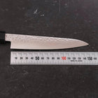 Petty VG-10 Tsuchime Damascus Shitan Handle 150mm-[Musashi]-[Japanese-Kitchen-Knives]