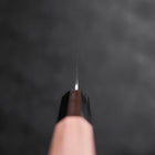 Petty VG-10 Tsuchime Damascus Walnut Handle 150mm-[Musashi]-[Japanese-Kitchen-Knives]