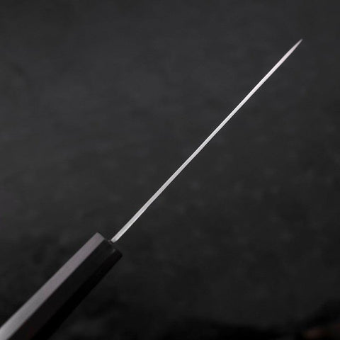 Petty VG-10 Tsuchime Ebony Handle 150mm-[Musashi]-[Japanese-Kitchen-Knives]