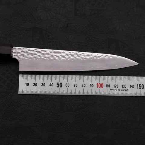 Petty VG-10 Tsuchime Ebony Handle 150mm-[Musashi]-[Japanese-Kitchen-Knives]