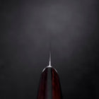 Petty VG-10 Tsuchime Oval Mahogany Handle 120mm-[Musashi]-[Japanese-Kitchen-Knives]