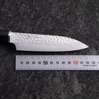 Petty VG-10 Tsuchime Oval Purple Handle 120mm-[Musashi]-[Japanese-Kitchen-Knives]