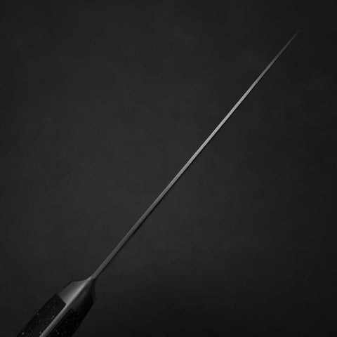 Petty VG-5 Tsuchime Black Marble Handle 120mm (4.7”)-[Musashi]-[Japanese-Kitchen-Knives]