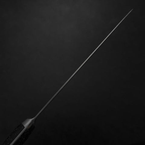 Petty VG-5 Tsuchime Black Marble Handle 150mm (5.9”)-[Musashi]-[Japanese-Kitchen-Knives]