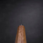 Petty White Steel #1 Polished Oak Handle 150mm (5.9”)-[Musashi]-[Japanese-Kitchen-Knives]