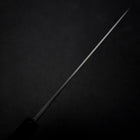 Petty White Steel #2 Stainless Clad Kurouchi Chokin Butterfly Buffalo Ebony Handle 150mm-[Musashi]-[Japanese-Kitchen-Knives]