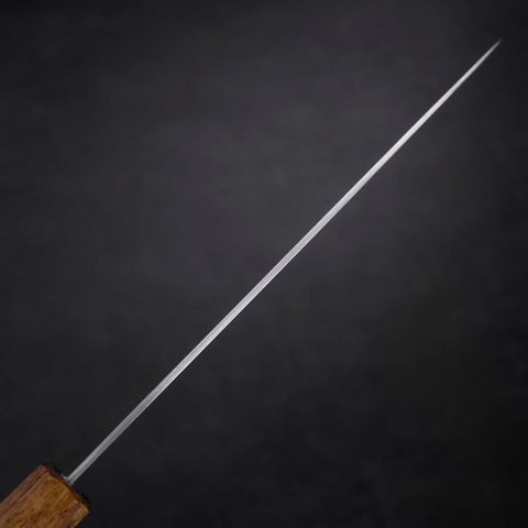 Petty White Steel #1 Polished Yaki Urushi Handle 150mm-[Musashi]-[Japanese-Kitchen-Knives]