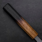 Petty White Steel #1 Polished Yaki Urushi Handle 150mm-[Musashi]-[Japanese-Kitchen-Knives]