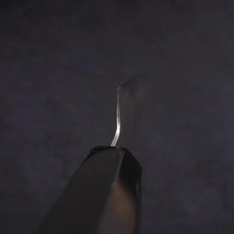 Petty ZDP-189 Polished Buffalo Ebony Handle 150mm-[Musashi]-[Japanese-Kitchen-Knives]