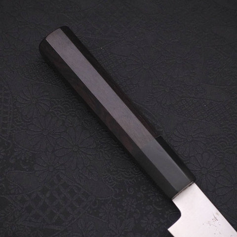 Petty ZDP-189 Polished Buffalo Ebony Handle 150mm-[Musashi]-[Japanese-Kitchen-Knives]