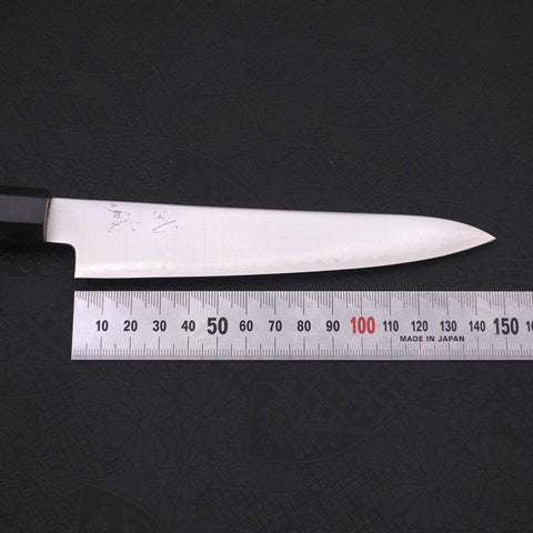 Petty ZDP-189 Polished Buffalo Ebony Handle 150mm-[Musashi]-[Japanese-Kitchen-Knives]