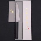 Petty ZDP-189 Polished Buffalo Ebony Handle 150mm-[Musashi]-[Japanese-Kitchen-Knives]