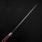 Petty knife AUS-8 Polished Western Red Handle 130mm-[Musashi]-[Japanese-Kitchen-Knives]