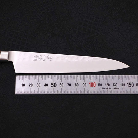 Petty knife VG-5 Tsuchime Western Handle 150mm-[Musashi]-[Japanese-Kitchen-Knives]