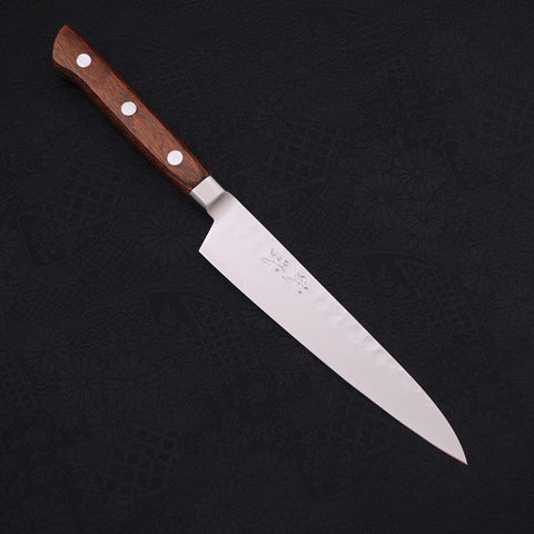 Petty knife VG-5 Tsuchime Western Handle 150mm-[Musashi]-[Japanese-Kitchen-Knives]