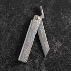Pocket Knife White Steel #2 75mm Carbon Tsuchime Knifegata with Paulownia Wooden Box-[Musashi]-[Japanese-Kitchen-Knives]