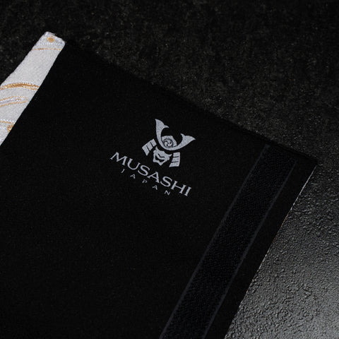 Musashi Japanese Style Kitchen Knife Roll Phoenix White 1 Pocket Handmade-[Musashi]-[Japanese-Kitchen-Knives]