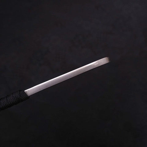 Razor/Kamisori Blue Steel #2 Suminagashi Cord Handle 50mm-[Musashi]-[Japanese-Kitchen-Knives]