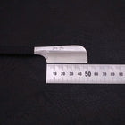 Razor/Kamisori Blue Steel #2 Suminagashi Cord Handle 50mm-[Musashi]-[Japanese-Kitchen-Knives]