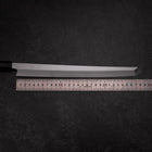 Sakimaru Takohiki Blue Steel #2 Kasumi Buffalo Ebony Handle 300mm-[Musashi]-[Japanese-Kitchen-Knives]