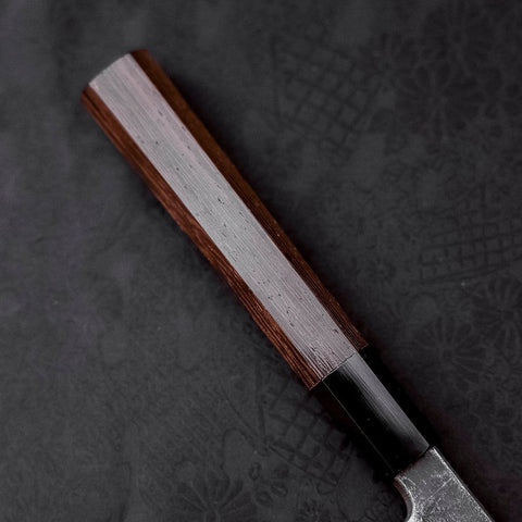 Sakimaru Takohiki Blue Steel #2 Kurouchi Buffalo Wenge Handle 270mm-[Musashi]-[Japanese-Kitchen-Knives]