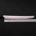 Sakimaru Takohiki Silver Steel #3 Damascus Buffalo Wenge Handle 300mm-[Musashi]-[Japanese-Kitchen-Knives]