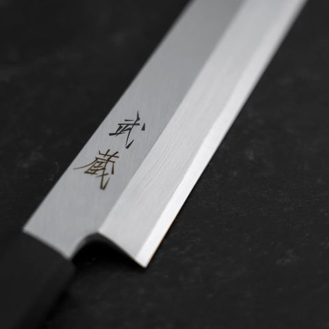 Sakimaru Takohiki White Steel #2 Kasumi Buffalo Teak Handle 270mm-[Musashi]-[Japanese-Kitchen-Knives]