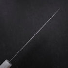 Santoku 440C Nashiji Damascus Ocean White Black Gold Handle 165mm-[Musashi]-[Japanese-Kitchen-Knives]