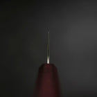 Santoku 440C Nashiji Damascus Purple Urushi Handle 165mm-[Musashi]-[Japanese-Kitchen-Knives]