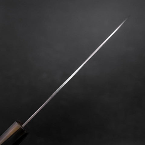 Santoku AUS-10 Polished Buffalo Wenge Handle 165mm-[Musashi]-[Japanese-Kitchen-Knives]