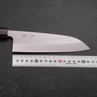 Santoku AUS-10 Polished Buffalo Wenge Handle 165mm-[Musashi]-[Japanese-Kitchen-Knives]
