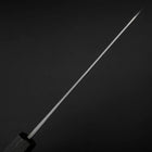 Santoku Blue Steel #1 Stainless Clad Kurouchi Dark Blue Urushi Handle 170mm (6.7”)-[Musashi]-[Japanese-Kitchen-Knives]