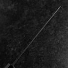 Santoku Blue Steel #2 Kurouchi Damascus Buffalo Magnolia Handle 170mm (6.7”)-[Musashi]-[Japanese-Kitchen-Knives]