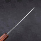 Santoku Blue Super Polished Sumi Urushi Handle 165mm-[Musashi]-[Japanese-Kitchen-Knives]