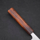 Santoku Blue Super Polished Sumi Urushi Handle 165mm-[Musashi]-[Japanese-Kitchen-Knives]