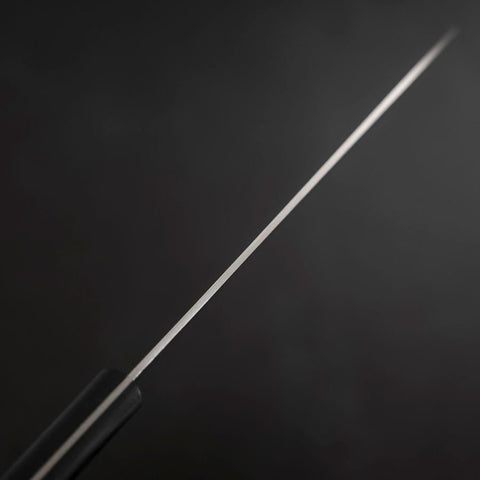 Santoku Blue Steel #2 Polished Western Handle 165mm-[Musashi]-[Japanese-Kitchen-Knives]