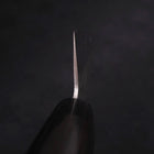 Santoku Blue Steel #2 Tsuchime Stainless Clad Western Handle 170mm-[Musashi]-[Japanese-Kitchen-Knives]