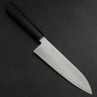 Santoku HAP-40 Polished Buffalo Ebony Handle 180mm (7”)-[Musashi]-[Japanese-Kitchen-Knives]