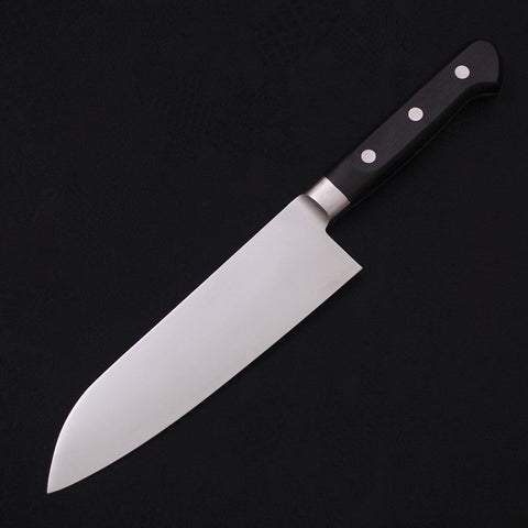 Santoku HAP-40 Polished Western Handle 170mm-[Musashi]-[Japanese-Kitchen-Knives]