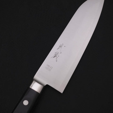Santoku HAP-40 Polished Western Handle 170mm-[Musashi]-[Japanese-Kitchen-Knives]