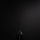 Santoku Molybdenum Polished Western Black Handle 175mm-[Musashi]-[Japanese-Kitchen-Knives]