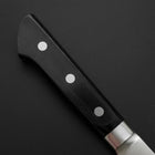 Santoku Molybdenum Polished Western Black Handle 175mm-[Musashi]-[Japanese-Kitchen-Knives]