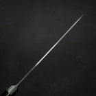 Santoku Molybdenum Polished Western Black Handle 180mm (7”)-[Musashi]-[Japanese-Kitchen-Knives]