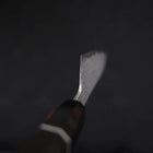 Santoku SG-2 Damascus Buffalo Ebony Handle 165mm (6.5”)-[Musashi]-[Japanese-Kitchen-Knives]