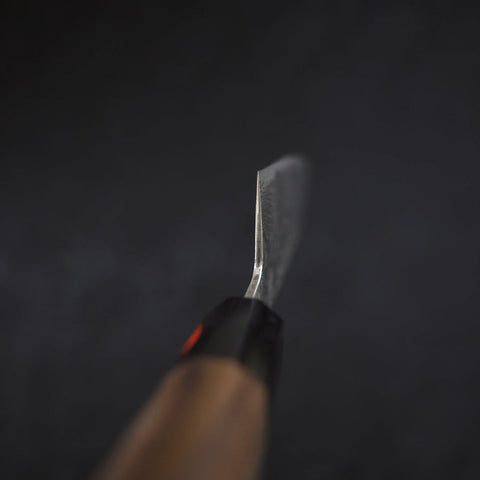 Santoku SG-2 Damascus Walnut Handle 165mm-[Musashi]-[Japanese-Kitchen-Knives]